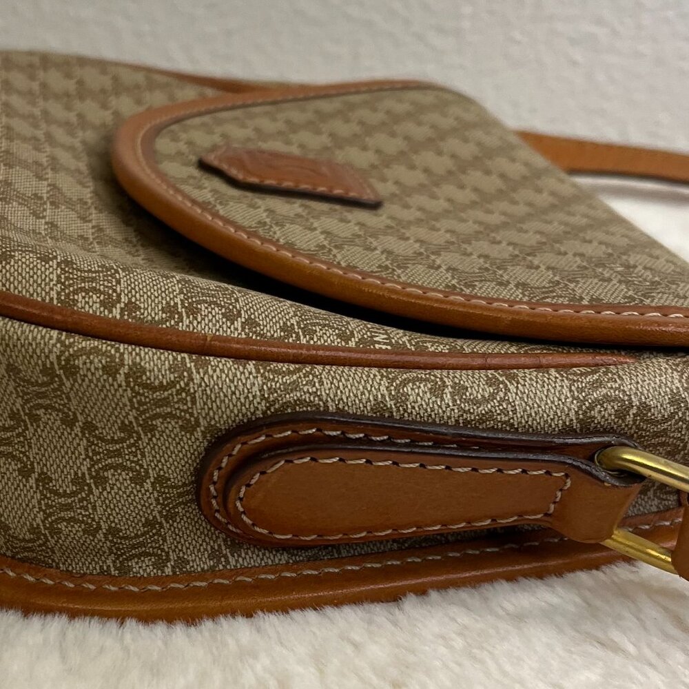Vintage Celine Beige Macadam Crossbody - Picture 8 of 14